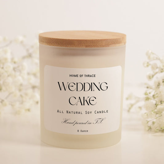 Wedding Cake Scented Soy Candle